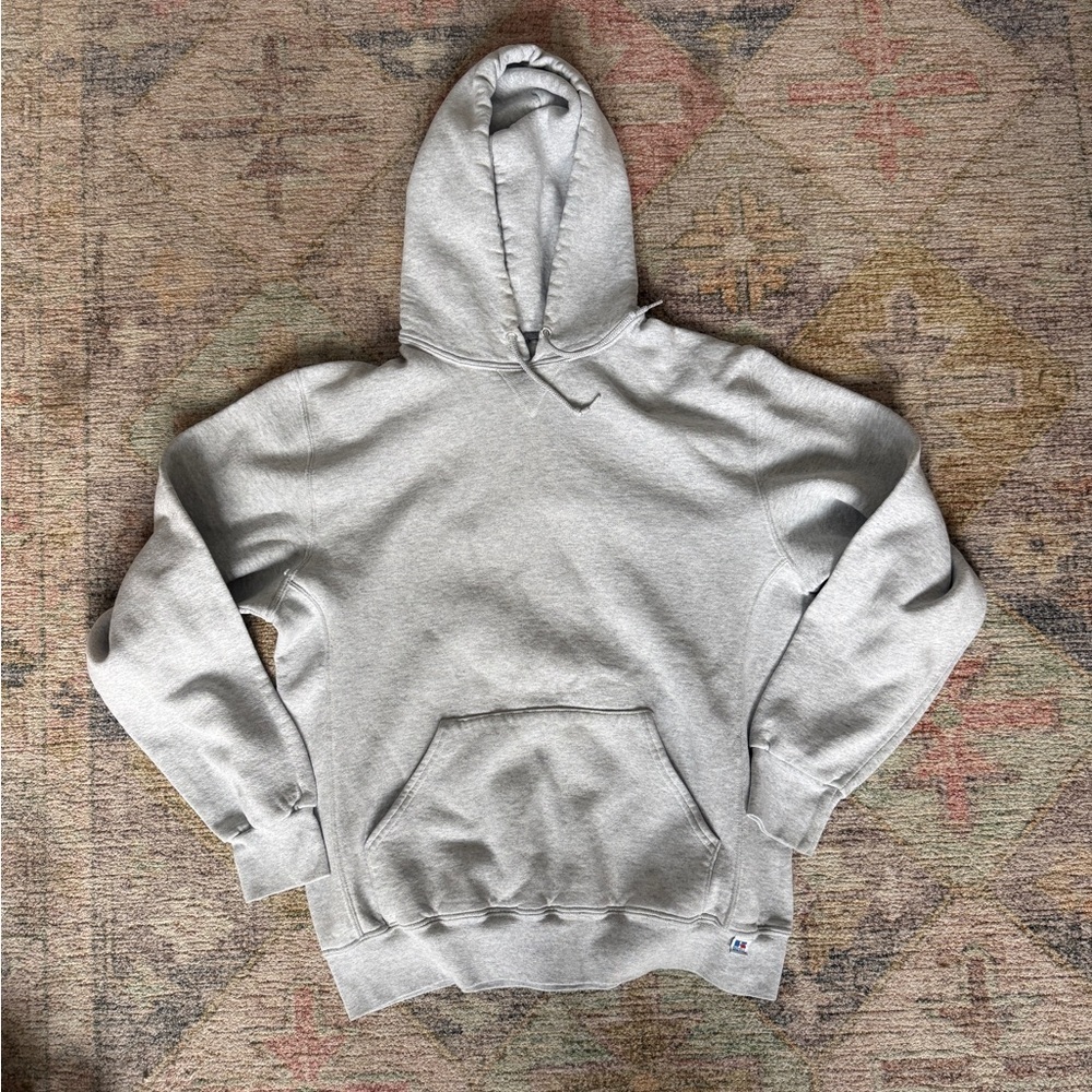 Russel Gray Hoodie Sweatshirt